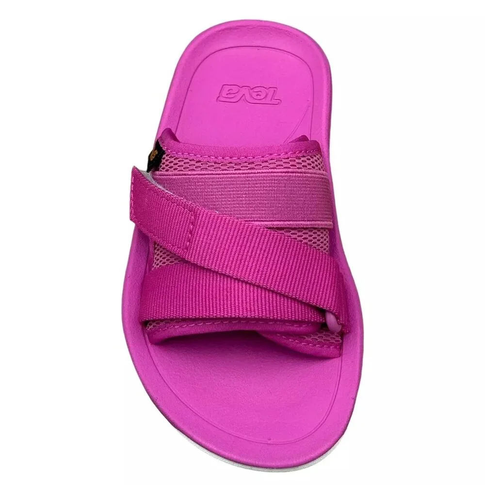 Teva Hurricane Toddler Girl's Verge Slide Sandal Size 9 Pink EVA-Foam Midsole‎